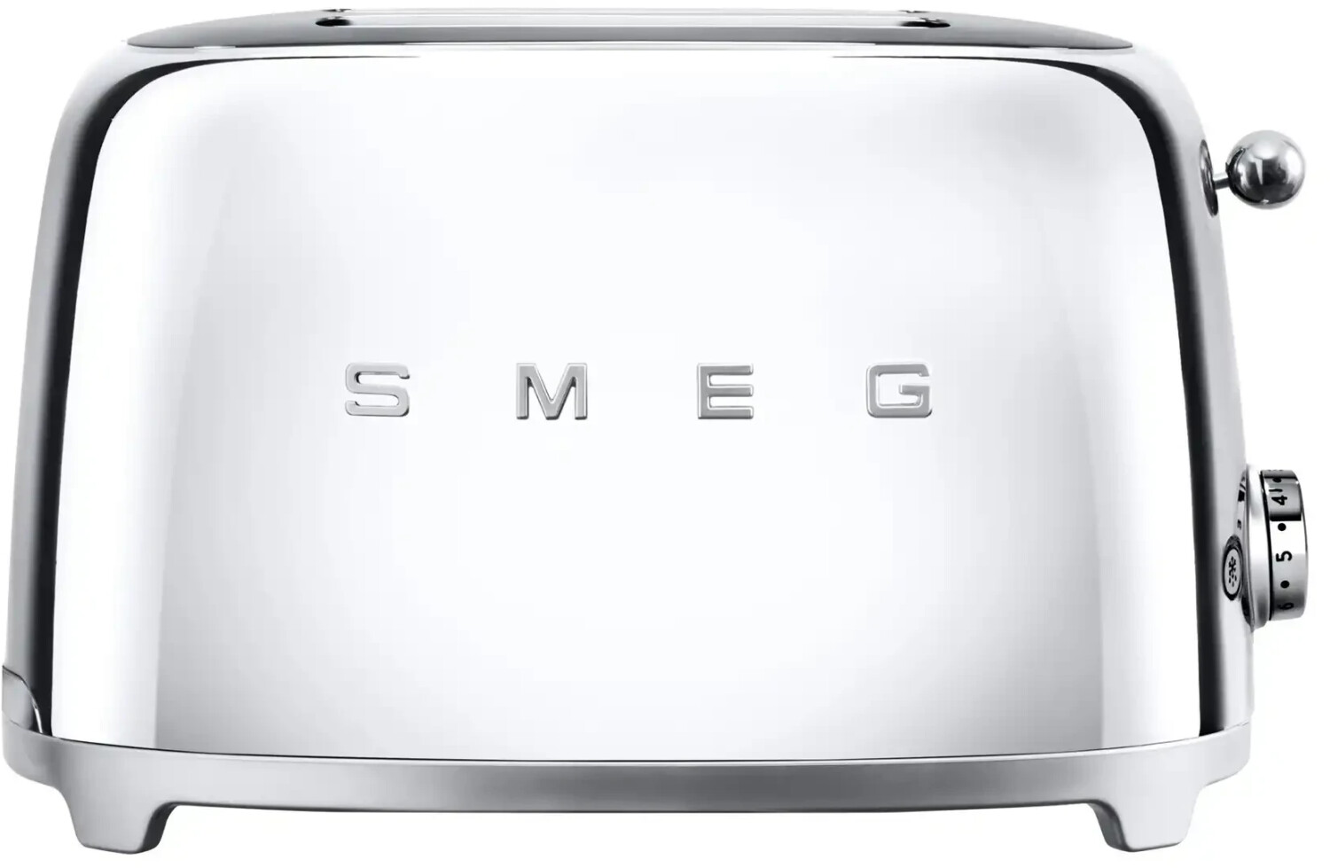 توستر اسمگ ایتالیا مدل SMEG TSF01SSEU | دو شیار کوتاه | رنگ استیل | طراحی کلاسیک و عملکرد دقیق